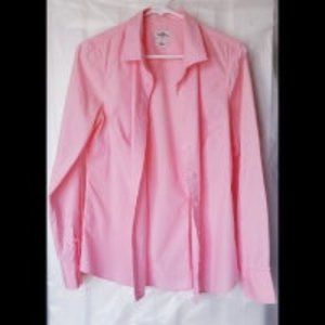 J. Crew pink button down shirt